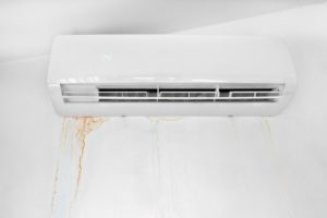 Air conditioner leaking water