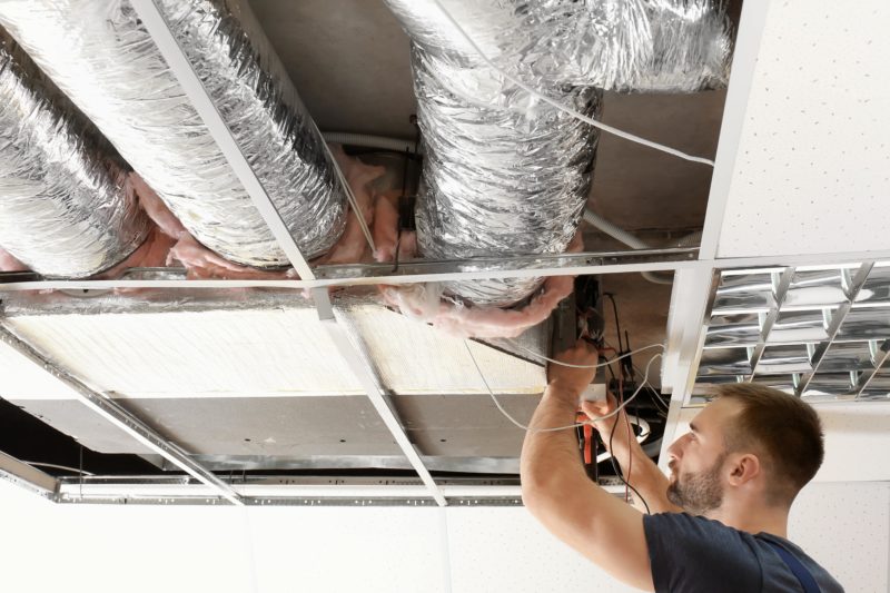 Air conditioning duct installation services in Wichita